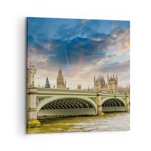 Tablou pe pânză - Timpul s-a oprit în Imperiu - 60x60 cm