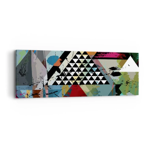 Tablou pe pânză - Cât de simplu - 90x30 cm