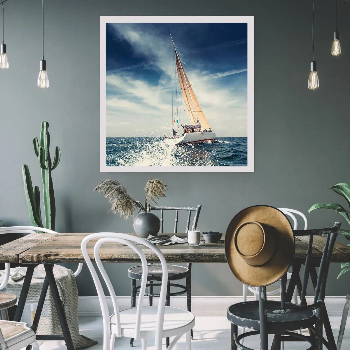 Poster - Nu ne vor prinde din urmă! - 40x40 cm