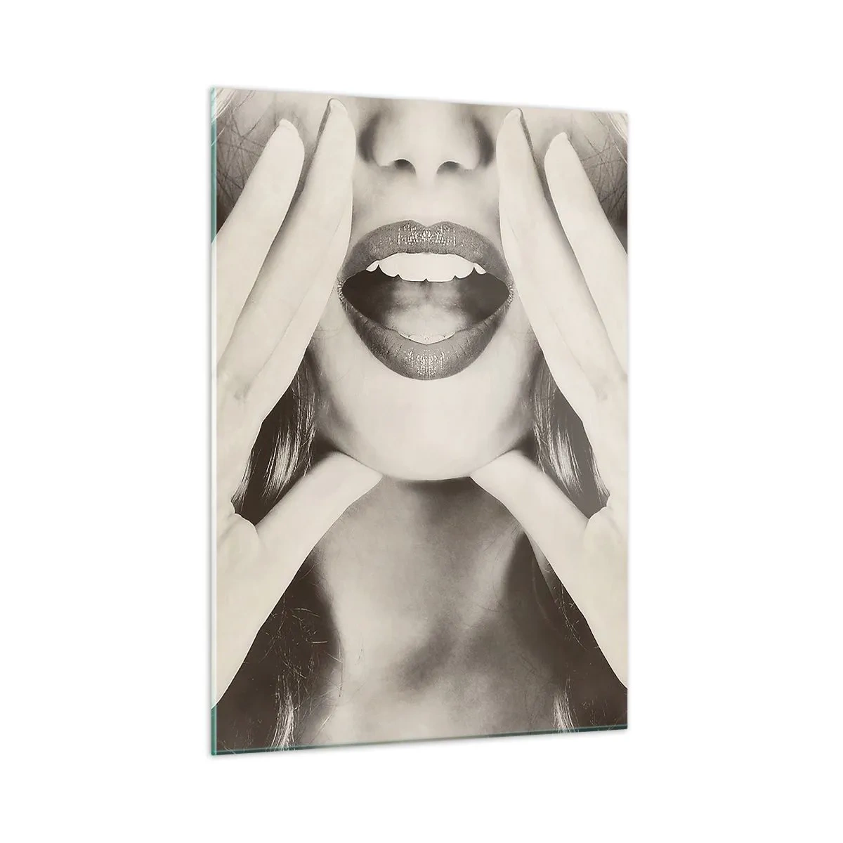 Tablou pe sticlă - Vin imediat! - 50x70 cm