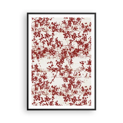 Poster în ramă neagră - Ca un percal vechi - 70x100 cm
