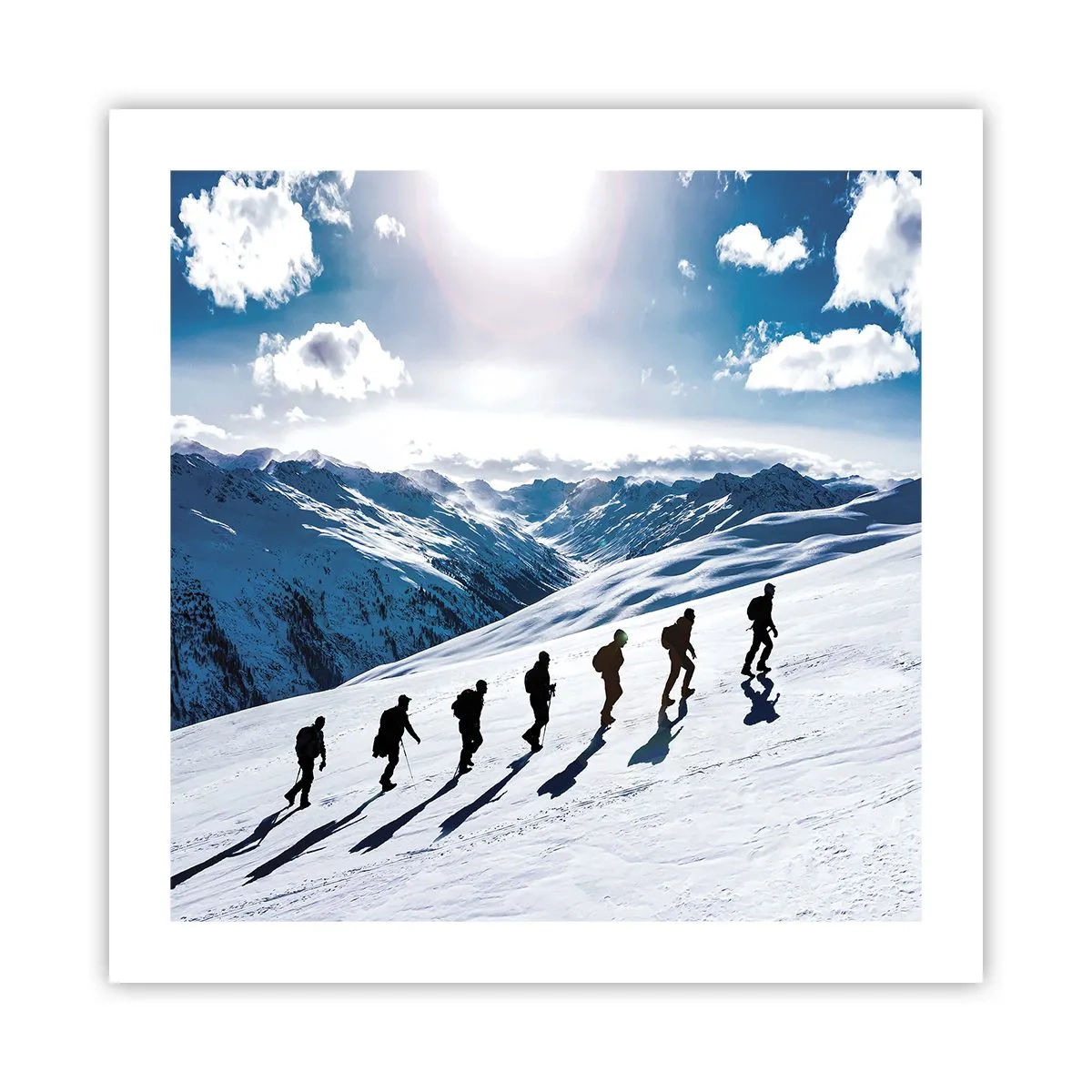 Poster - Echipa câștigătoare - 50x50 cm