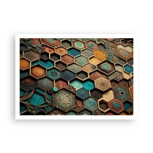 Poster - Ornamente arabe - o variație - 100x70 cm