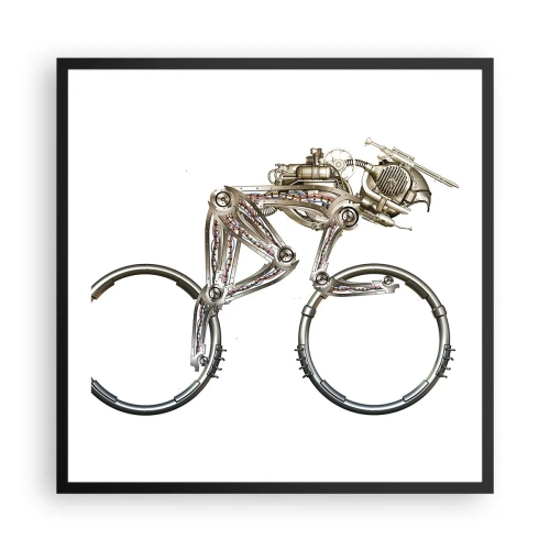 Poster în ramă neagră - O mașină grozavă - 60x60 cm