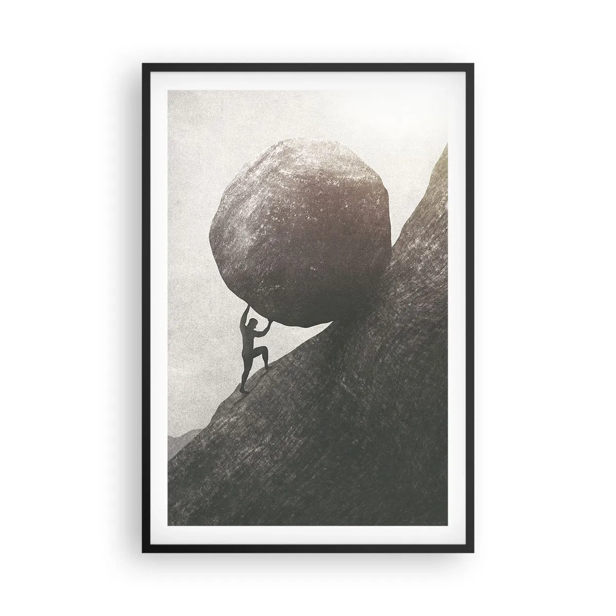 Poster în ramă neagră - Cred, în ciuda așteptărilor - 61x91 cm