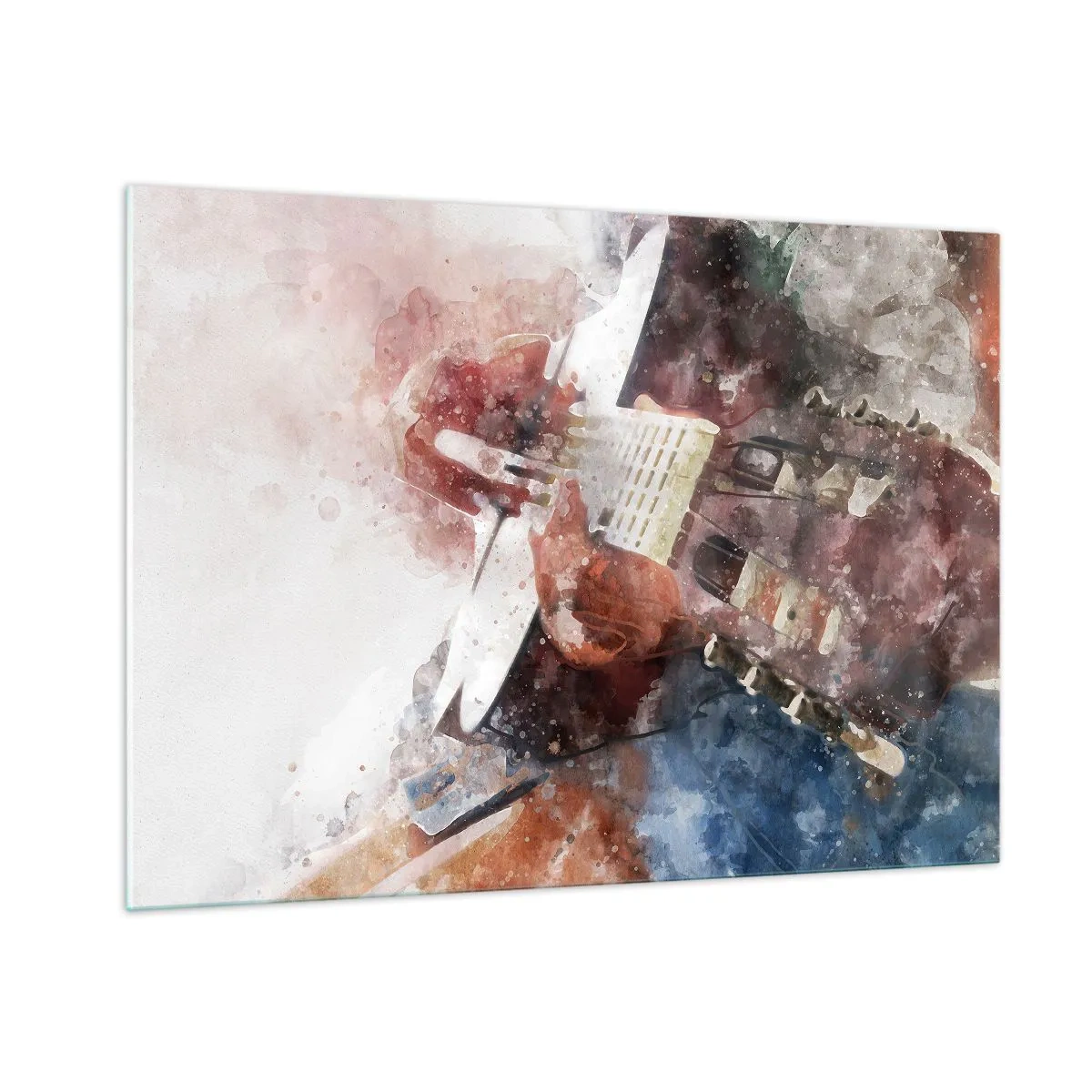 Tablou pe sticlă - Și ce părere ai? - 100x70 cm