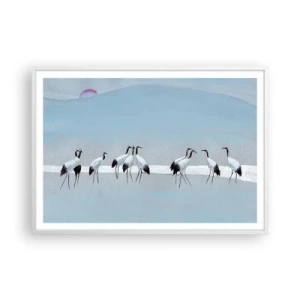 Poster în ramă albă - După o zi fierbinte - 100x70 cm