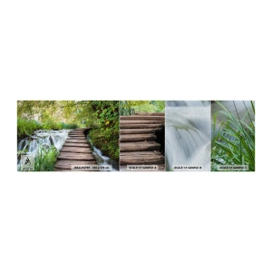 Mostră tapet Premium Sand - Nu este deloc o apă liniștită - Peisaj, Croaţia, Natură - 100x30 cm