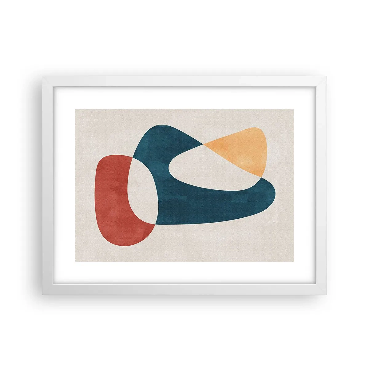 Poster în ramă albă - Influențe și metamorfoze - 40x30 cm