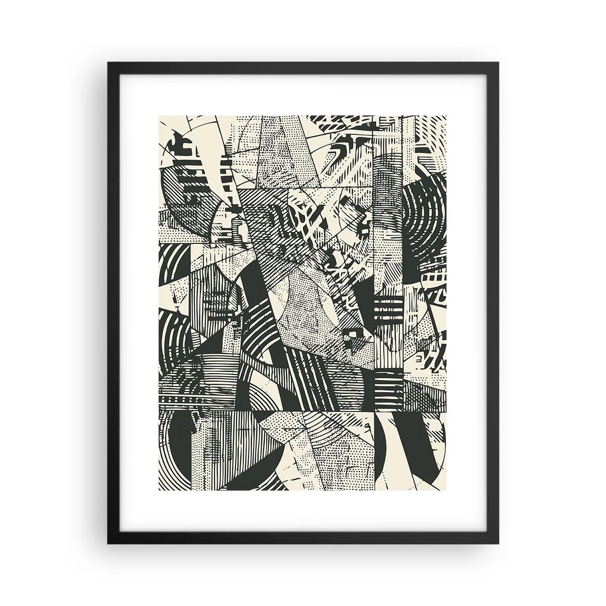 Poster în ramă neagră - Dinamica de astăzi - 40x50 cm