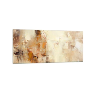Tablou pe sticlă - Sufletul de chihlimbar - 120x50 cm