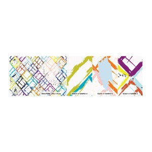 Mostră de Tapet Standard Eco - Ferestre și ferestruici - Abstracția, Bucată, Model modern - 100x30 cm