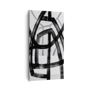 Tablou pe pânză - Construind adâncimea - 55x100 cm