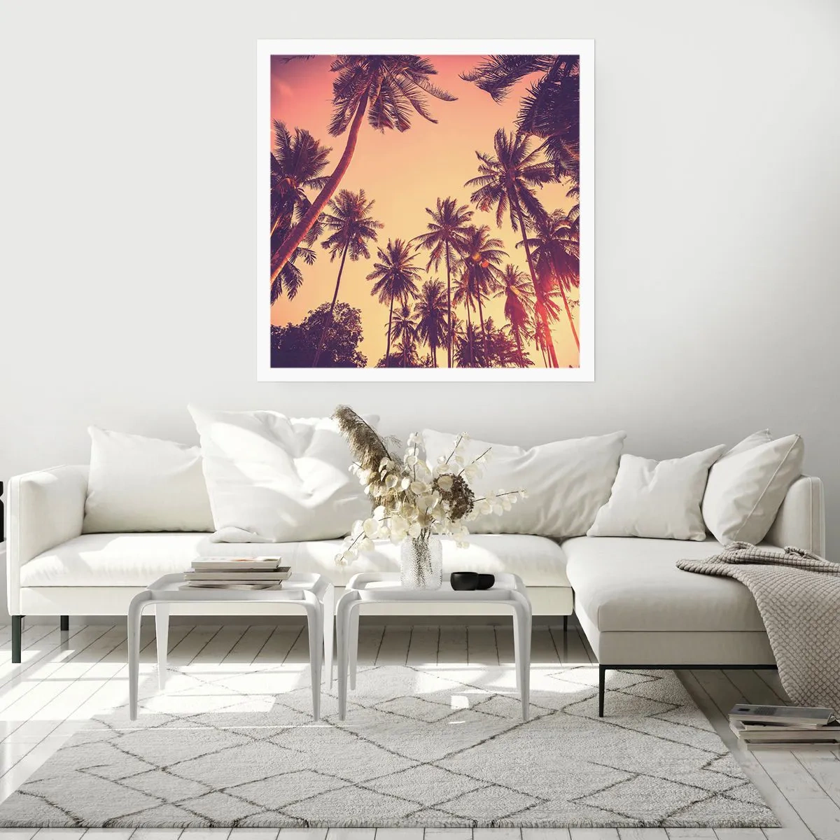 Poster - Variație tropicală - 60x60 cm