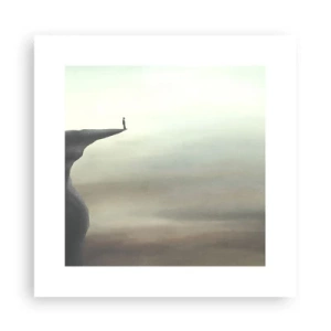 Poster - În sus, bineînțeles! - 30x30 cm