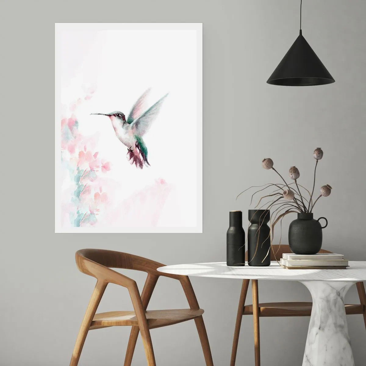 Poster - Oprit în mișcare - 70x100 cm