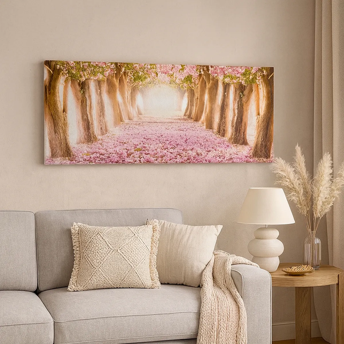 Tablou pe pânză - Drumul spre paradis - 30x30 cm