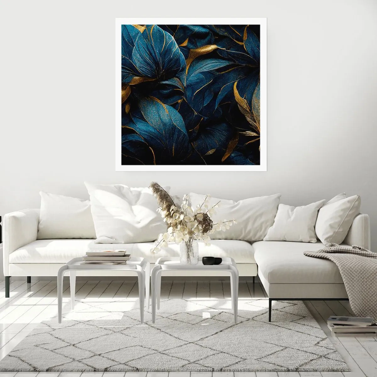 Poster - Căptușită cu aur - 60x60 cm