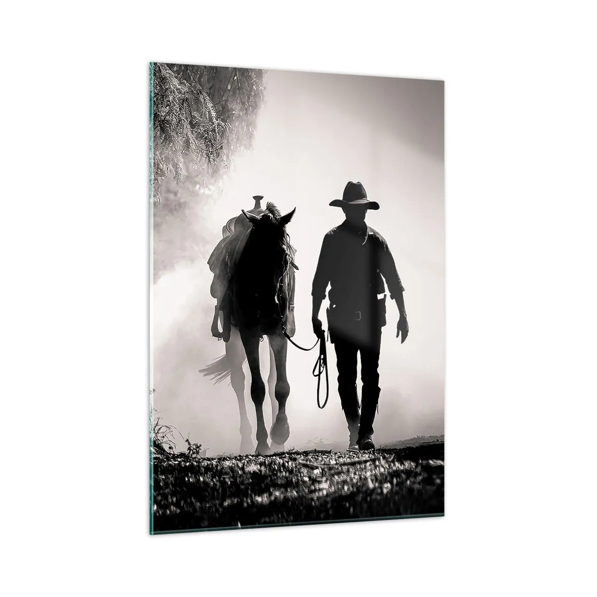 Tablou pe sticlă - Texas de dimineața - 50x70 cm