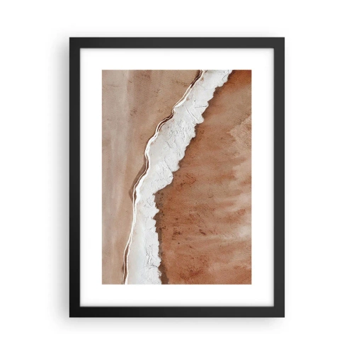 Poster în ramă neagră - În culorile pământului - 30x40 cm