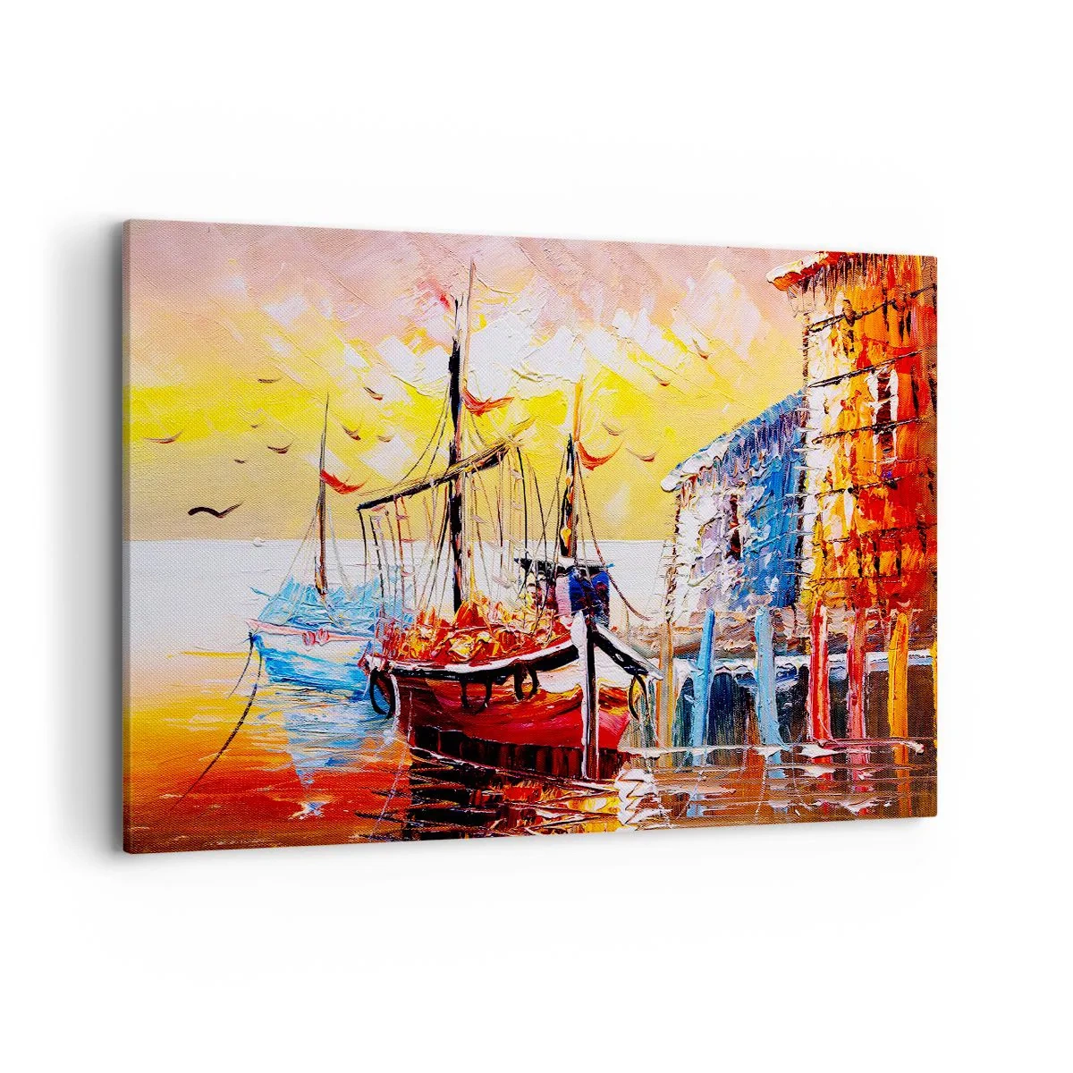 Tablou pe pânză - Întoarcere fericită - 120x80 cm