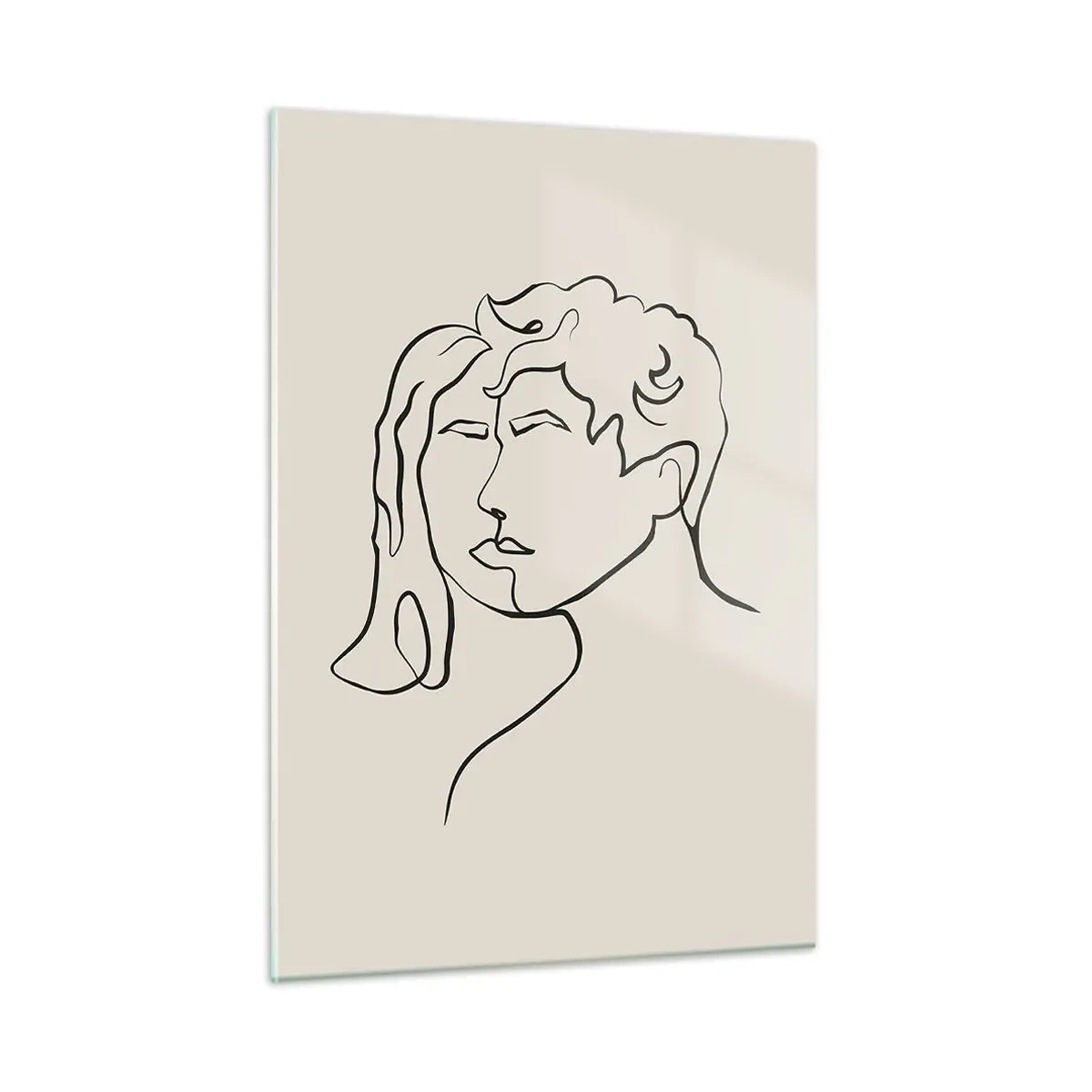 Tablou pe sticlă - Și unitatea s-a făcut - 50x70 cm