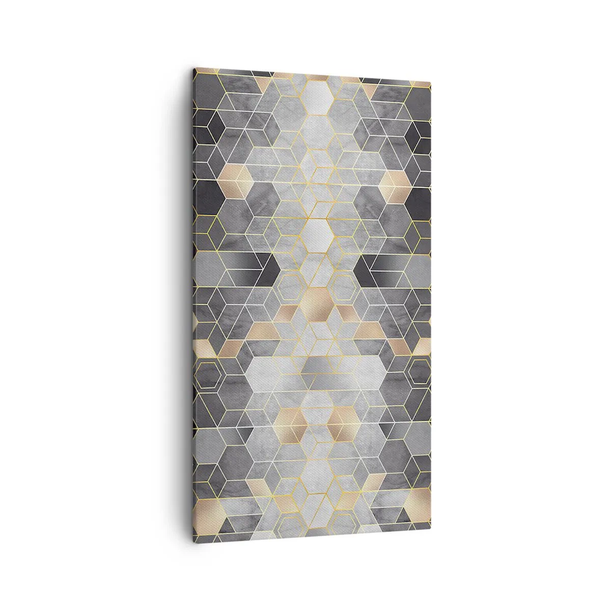 Tablou pe pânză - Compoziție diamantată - 45x80 cm