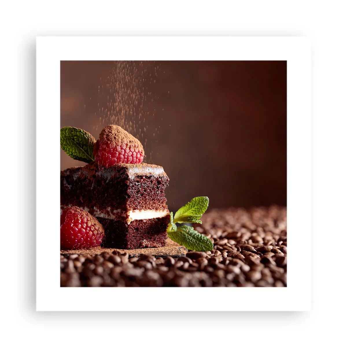 Poster - Viața este dulce - 40x40 cm