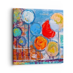 Tablou pe pânză - Toate ciudăţeniile şi curiozităţile - 40x40 cm