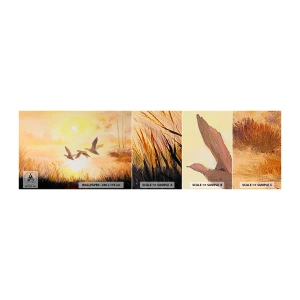 Mostră de Tapet Standard Eco - Începutul unei lungi călătorii - Natură, Rata salbatica, Peisaj - 100x30 cm