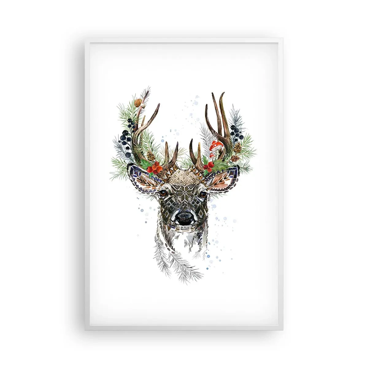 Poster în ramă albă - În ținută festivă - 61x91 cm