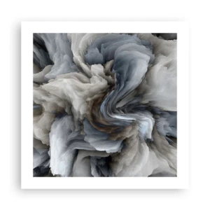 Poster - Piatră și floare - 50x50 cm