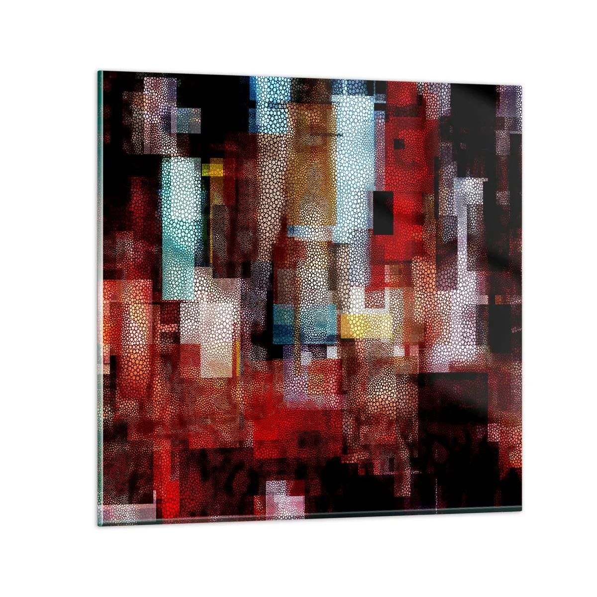 Tablou pe sticlă - Totul și nimic - 60x60 cm