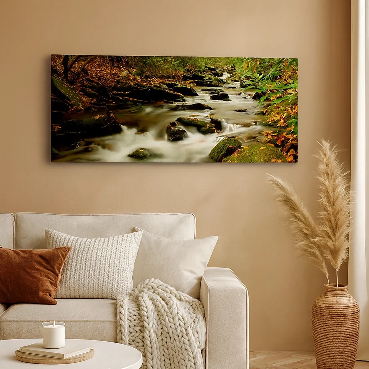 Tablou pe pânză - Ca argintul lichid - 30x30 cm