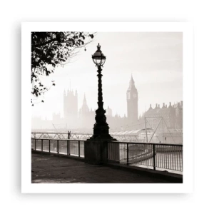 Poster - Londra de dimineața - 60x60 cm