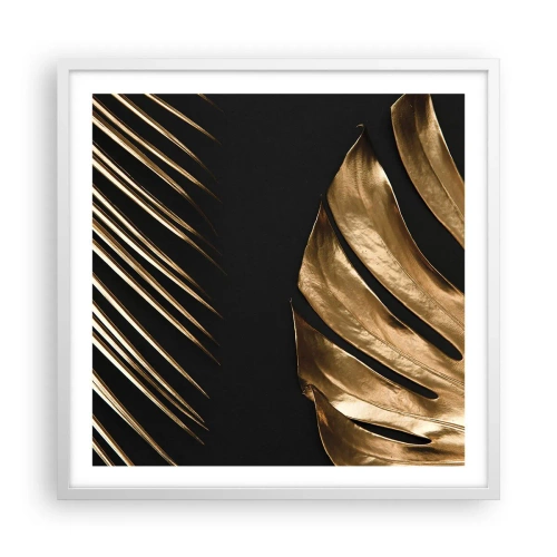 Poster în ramă albă - Diferite și la fel de scumpe - 60x60 cm