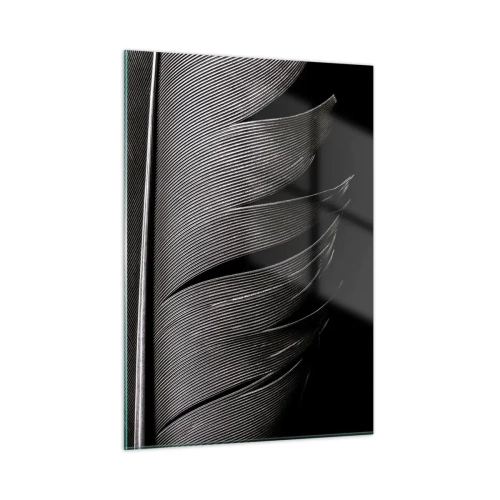 Tablou pe sticlă - Pana - o construcție minunată - 50x70 cm