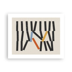 Poster - Domino - compoziție - 50x40 cm