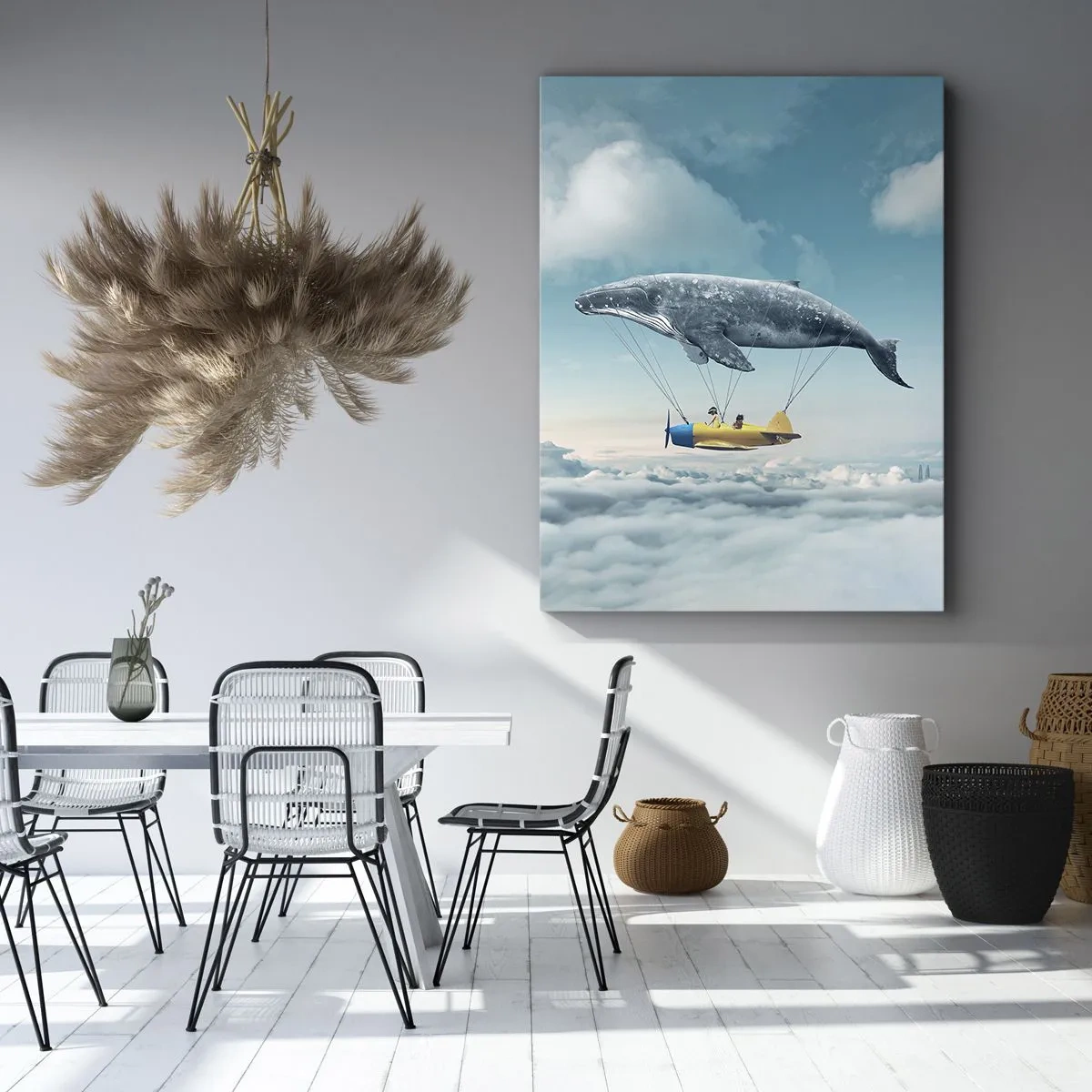 Tablou pe pânză - De ce nu? - 45x80 cm