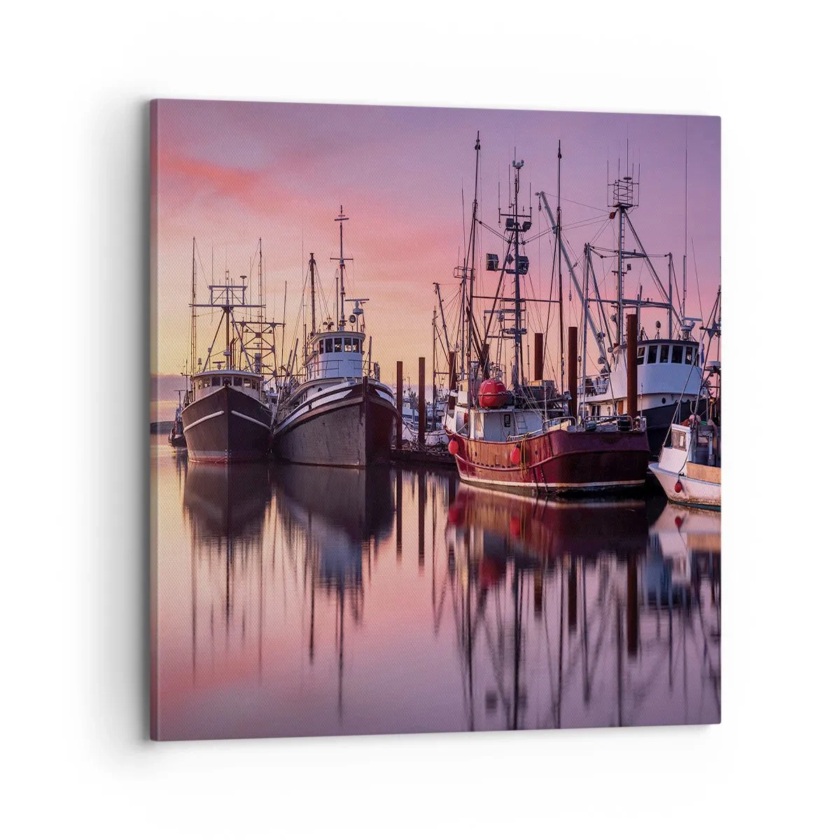 Tablou pe pânză - Înainte de o zi plină - 70x70 cm