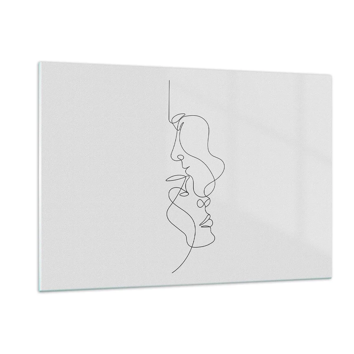 Tablou pe sticlă - Dorință vorace - 120x80 cm