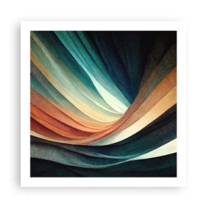Poster - Țesute din culori - 60x60 cm