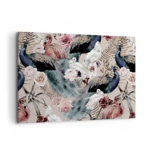 Tablou pe pânză - În grădina palatului - 100x70 cm