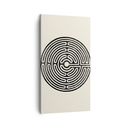 Tablou pe pânză - Ordine secretă - 45x80 cm