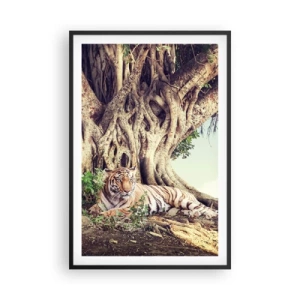 Poster în ramă neagră - O perspectivă din Geneză - 61x91 cm