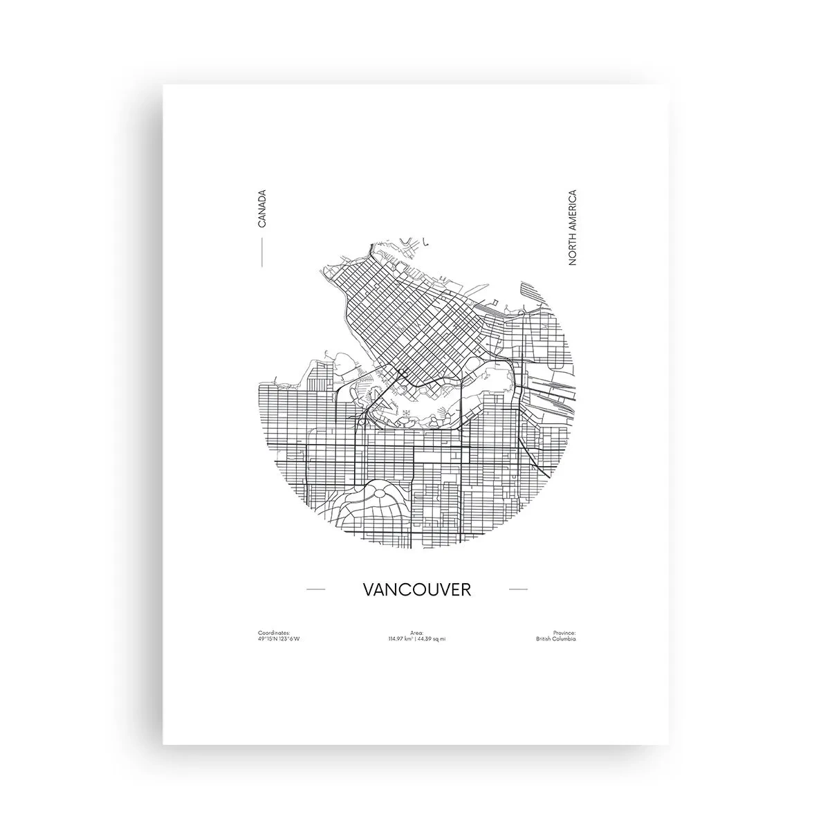 Poster - Anatomia Vacouverului - 30x40 cm