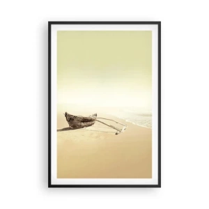 Poster în ramă neagră - O amintire din Mările Sudului - 61x91 cm