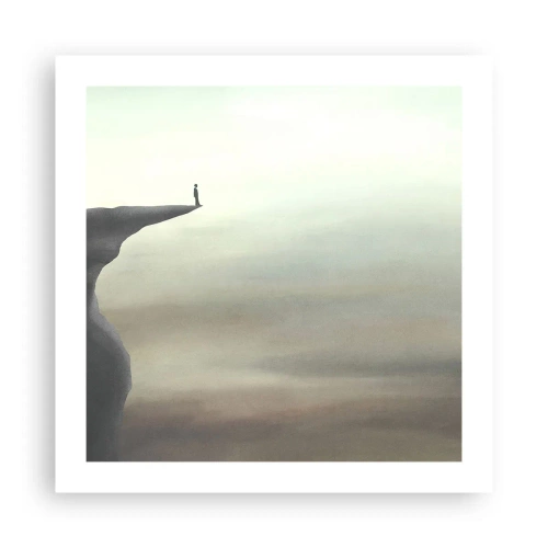 Poster - În sus, bineînțeles! - 50x50 cm