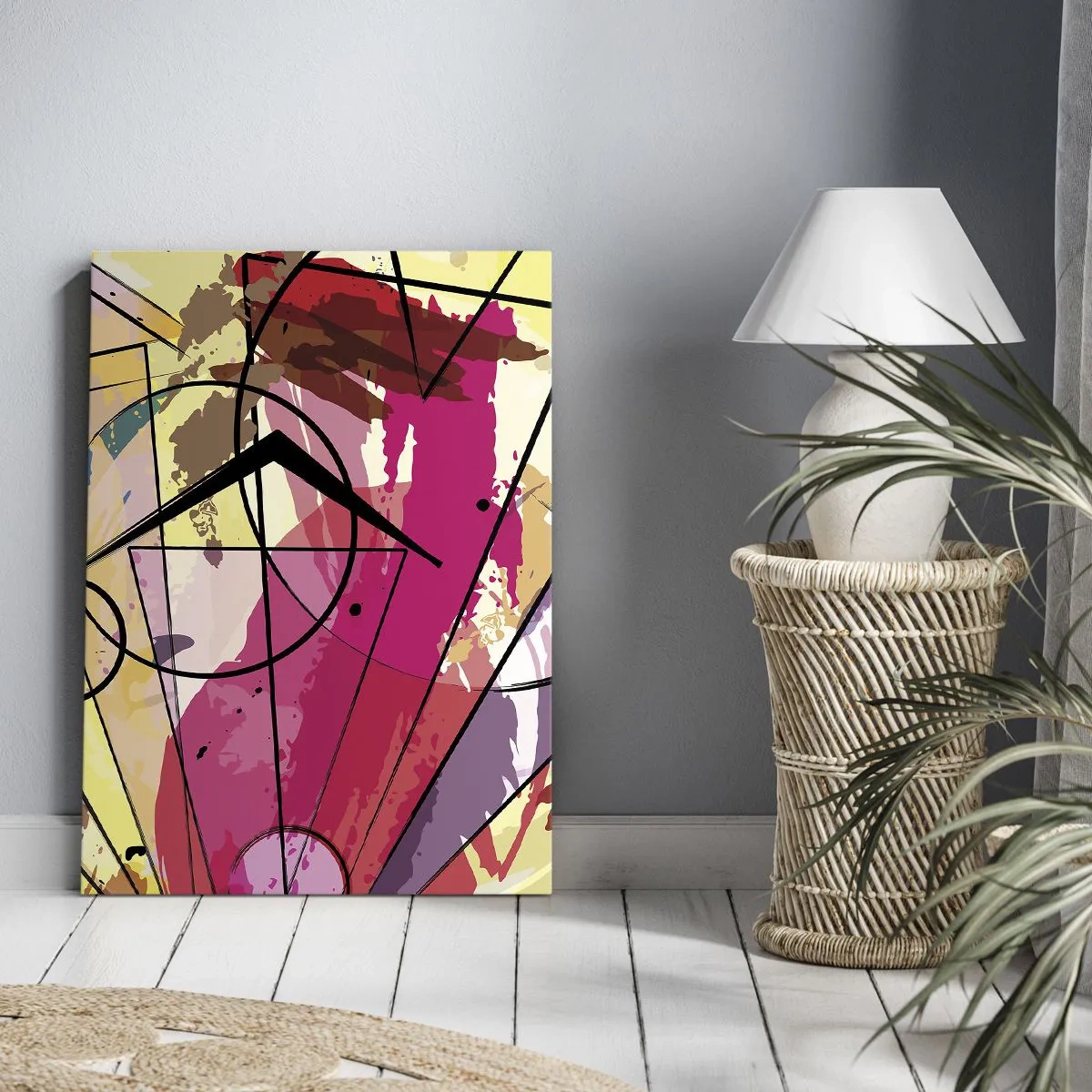 Tablou pe pânză - Explozie - 45x80 cm