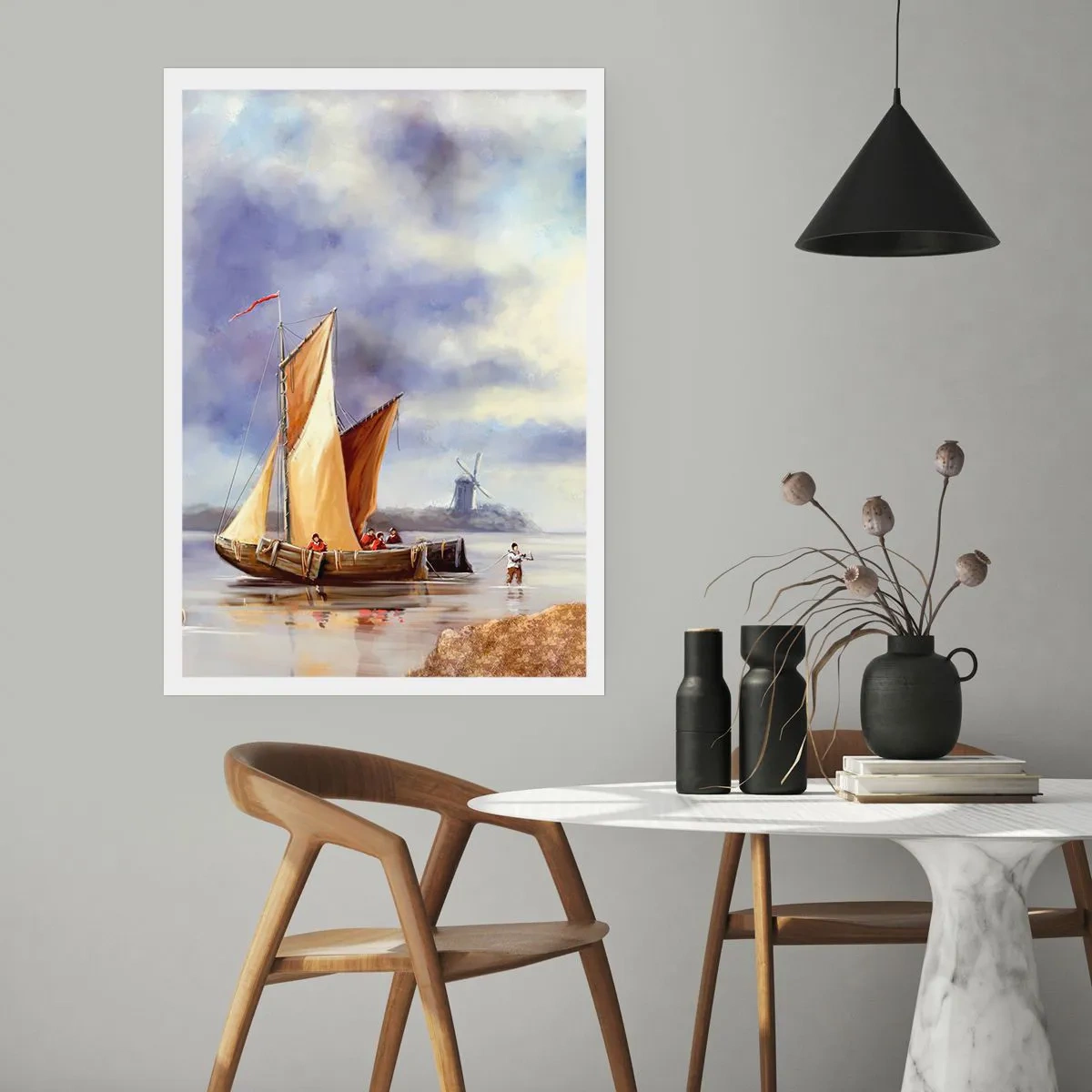 Poster - Întoarcerea marinarilor - 50x70 cm